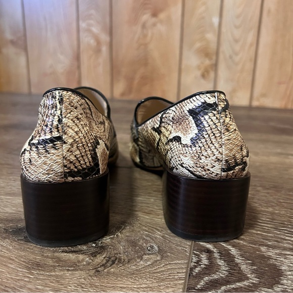 Vince Camuto Reptile heeled loafer 6.5 - Picture 5 of 10